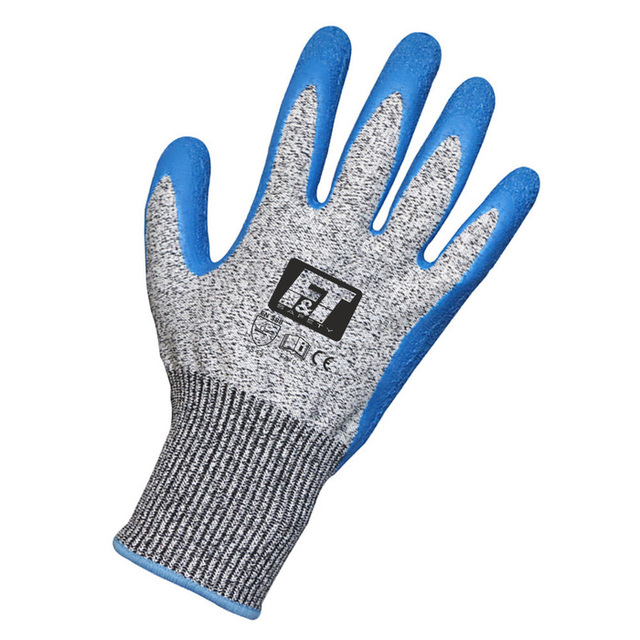 F&T LATEX WORK GLOVES WITH CUTTING PROTECTION 1770