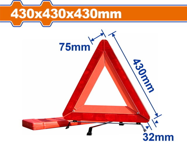 WADFOW ΤΡΙΓΩΝΟ ΕΚΤΑΚΤΗΣ ΑΝΑΓΚΗΣ ΜΕ ΒΑΣΗ 430Χ430Χ430mm (WYJ3A43)